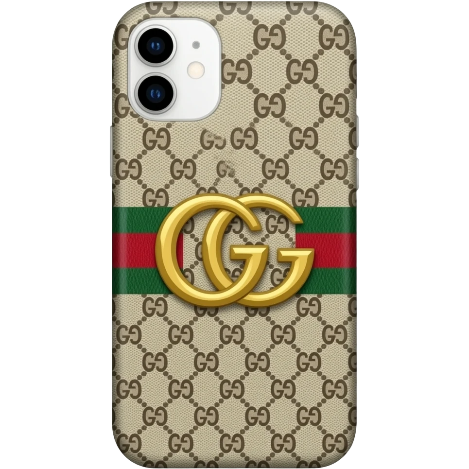 gucci monogram iphone emoji