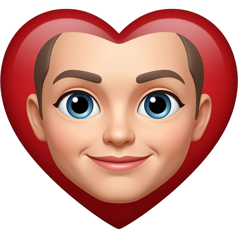 create a heart emoji with this color. emoji