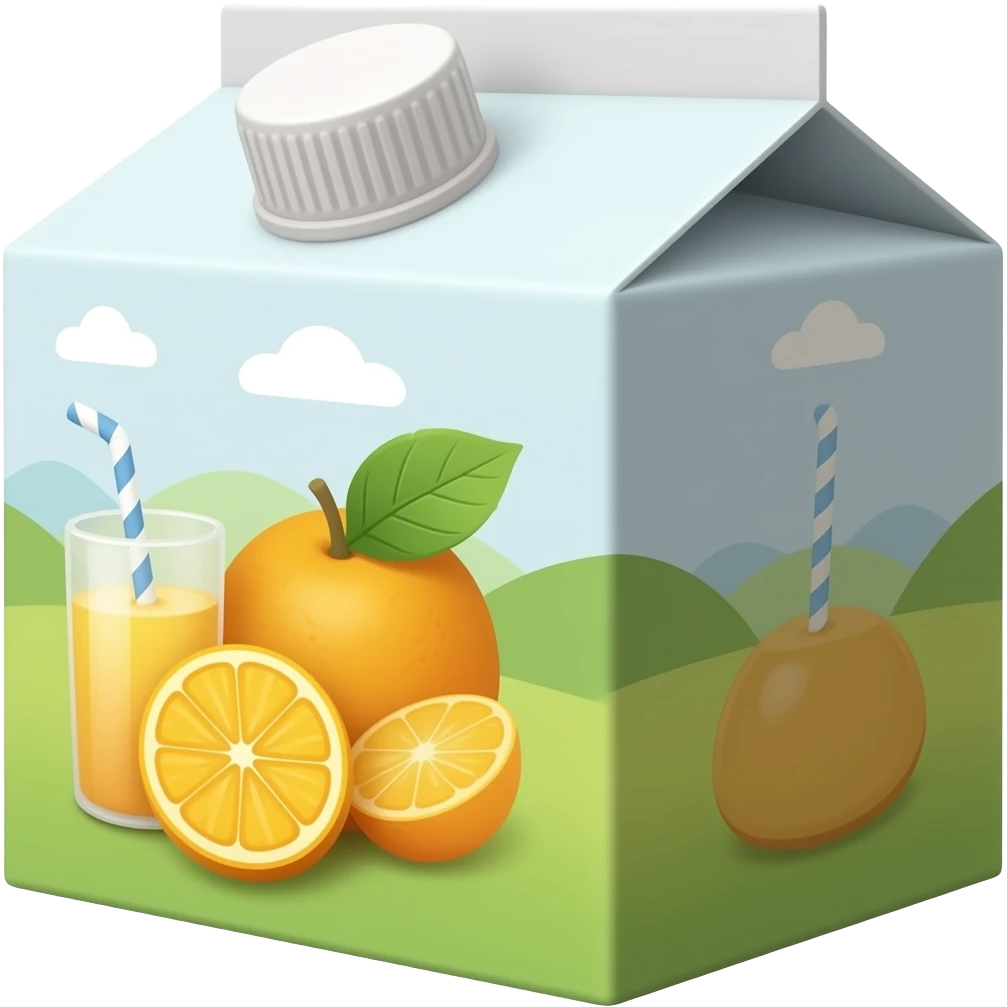 carton of juice emoji