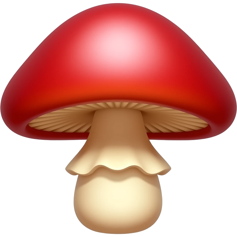 Sexy mushroom emoji