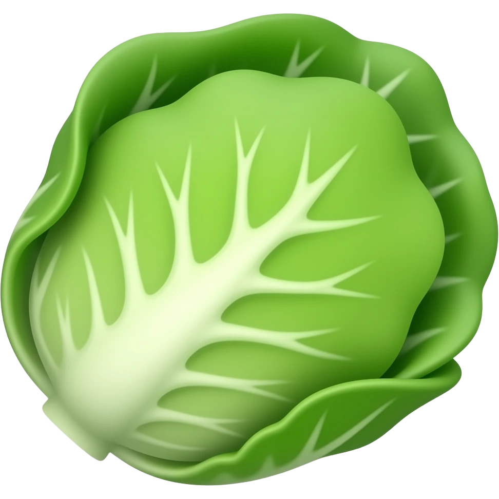 toy lettuce emoji