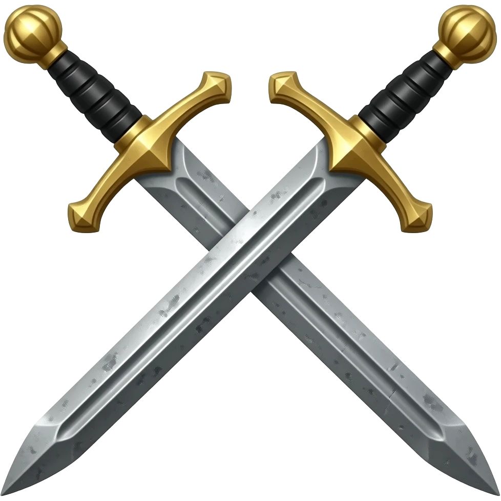 Templar knight sword emoji