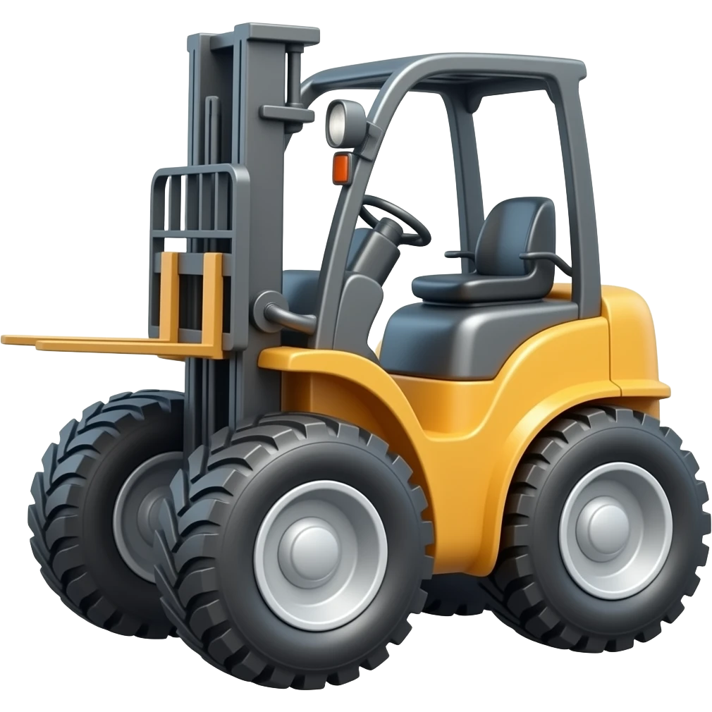 cart machine on tires emoji