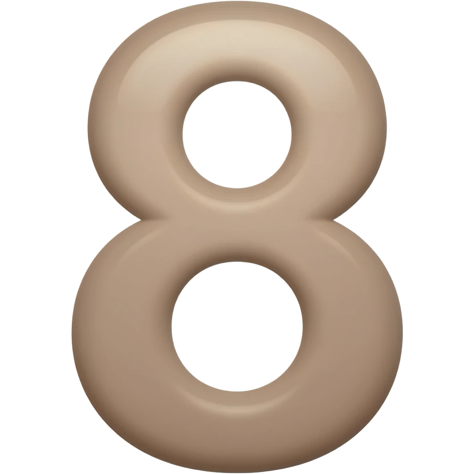 numero 8 emoji
