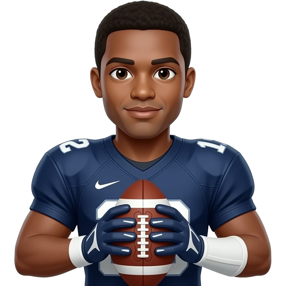 Football superstar emoji
