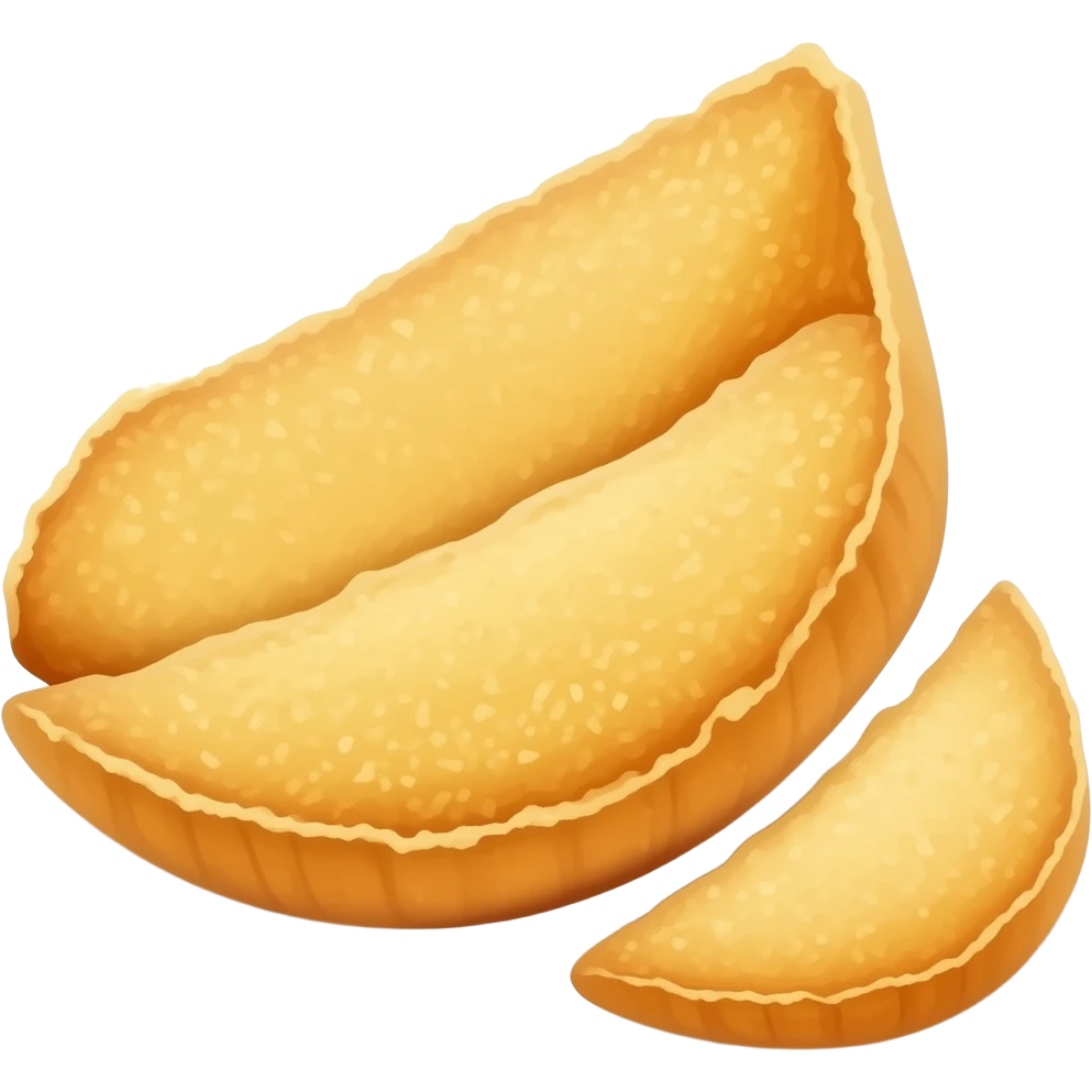 oignons frits en morceau emoji