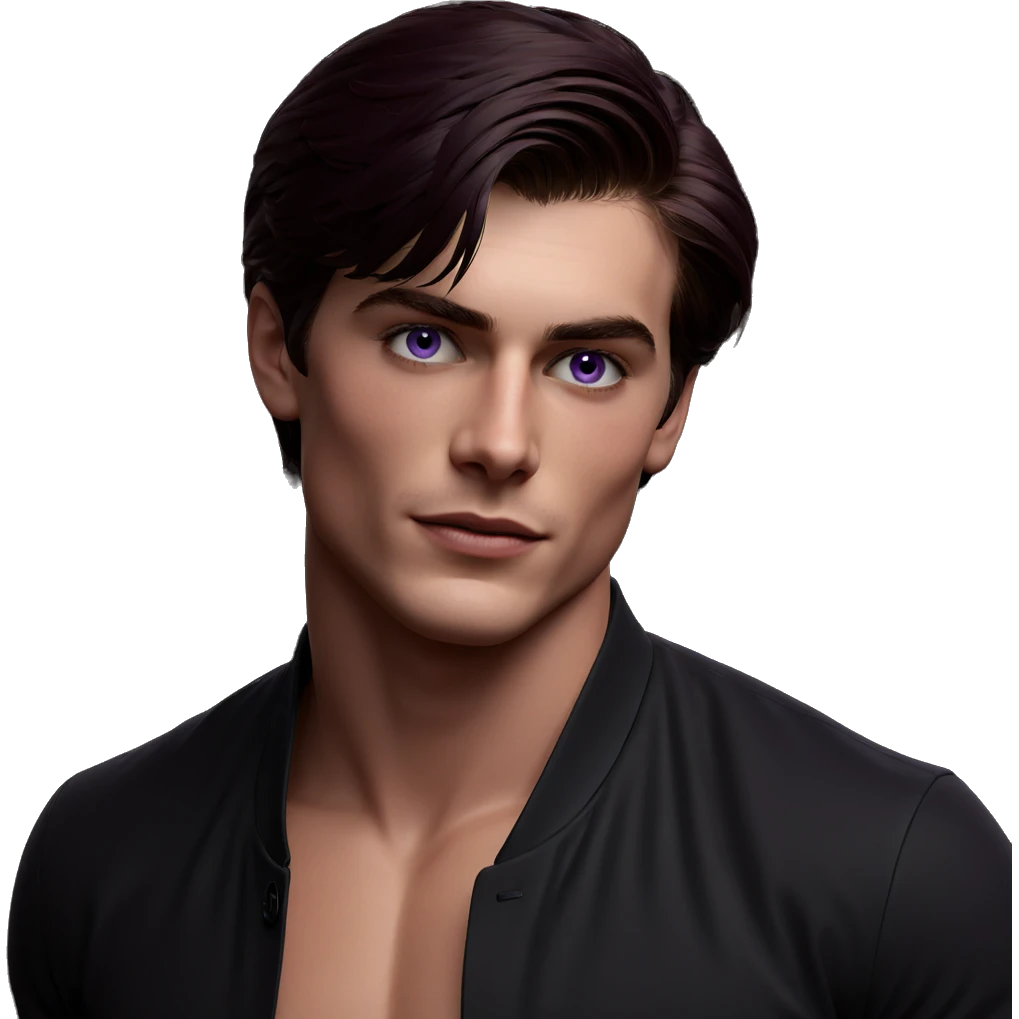 boy with purple eyes emoji