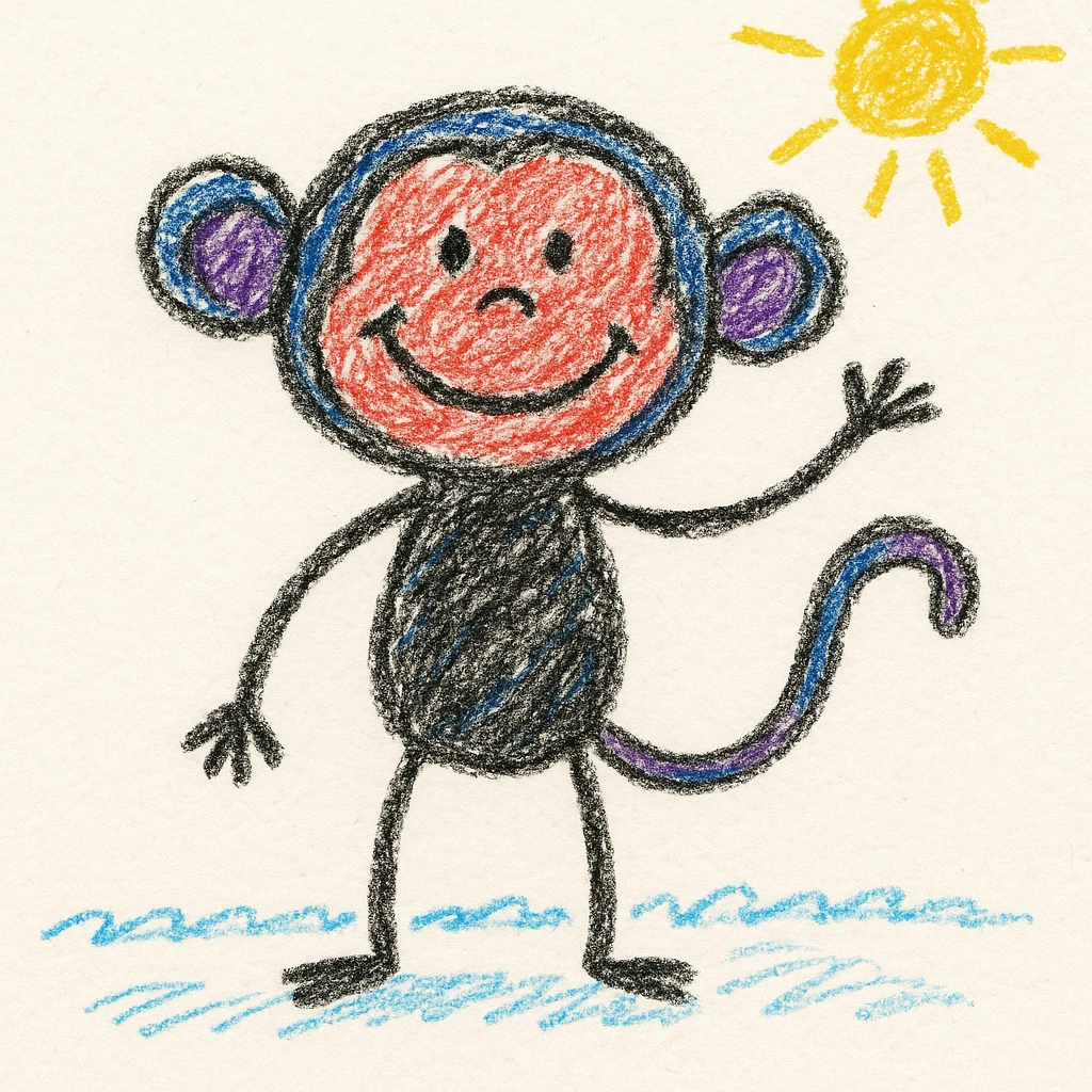 Monkey emoji