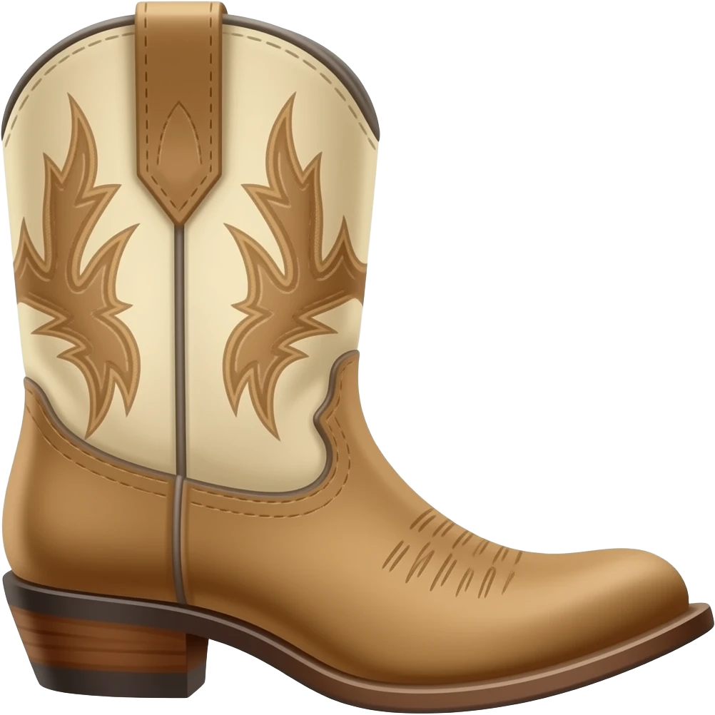 cowgirl boot emoji