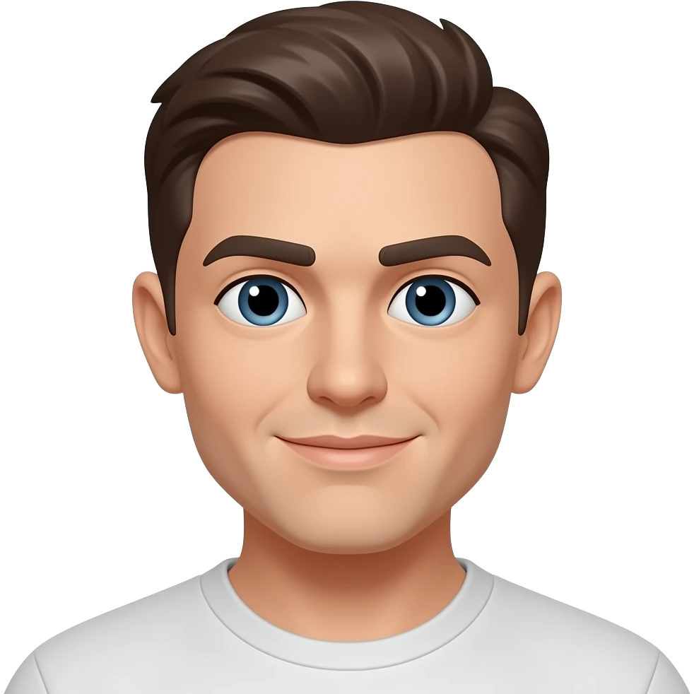 que solo se vea el rostro y hazlo mas realista emoji