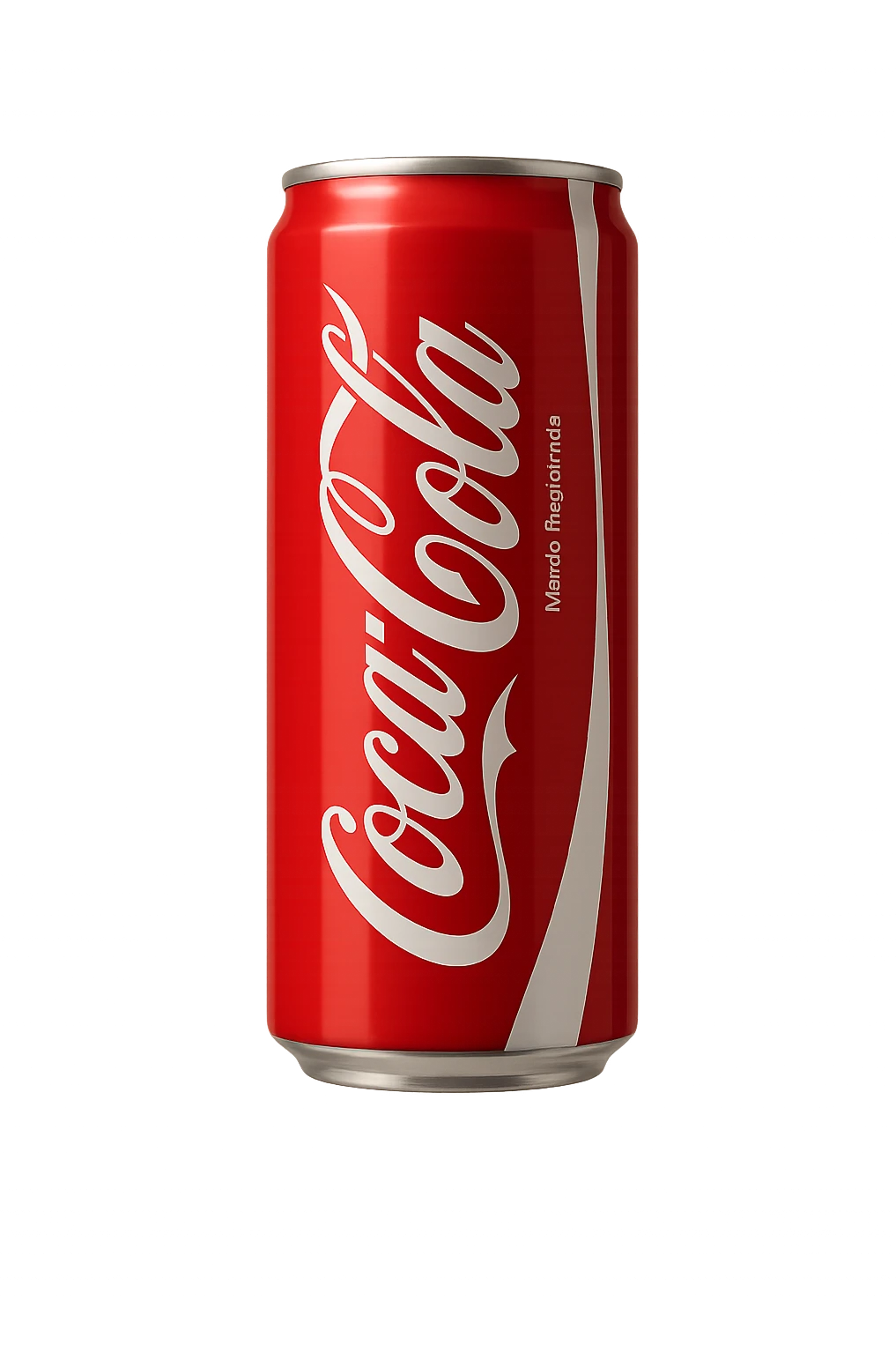 coca cola iperrealistica fluttua in aria emoji