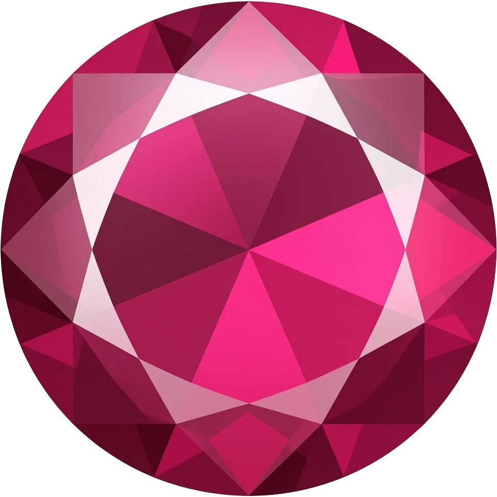 ruby gemstone emoji