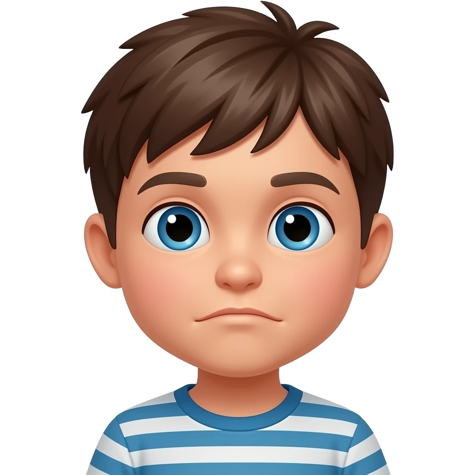 child silly face emoji