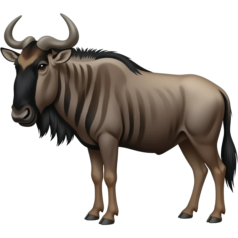 Wildebeest! emoji