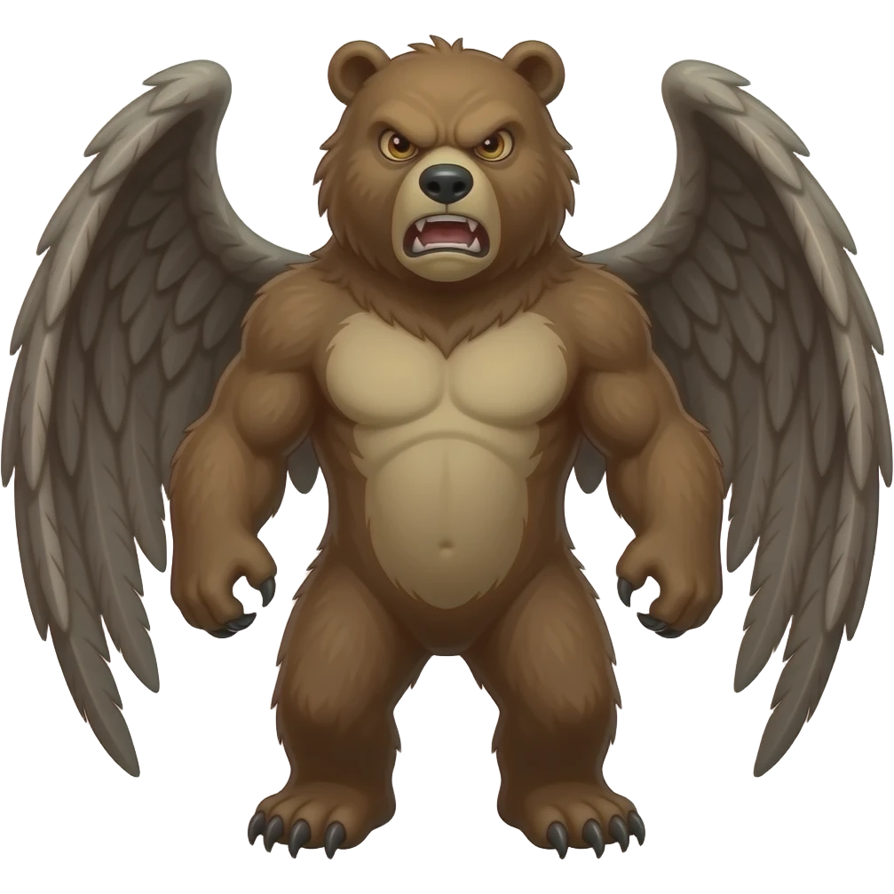 owlbear with wings dnd angry emoji
