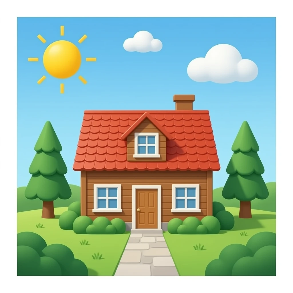 Piece of shit house emoji