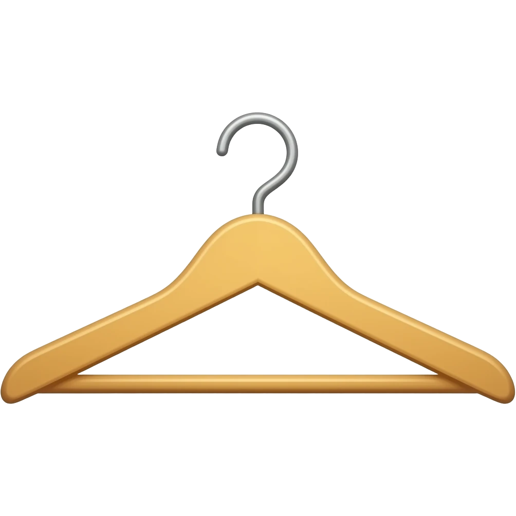 women cloth hanger emoji