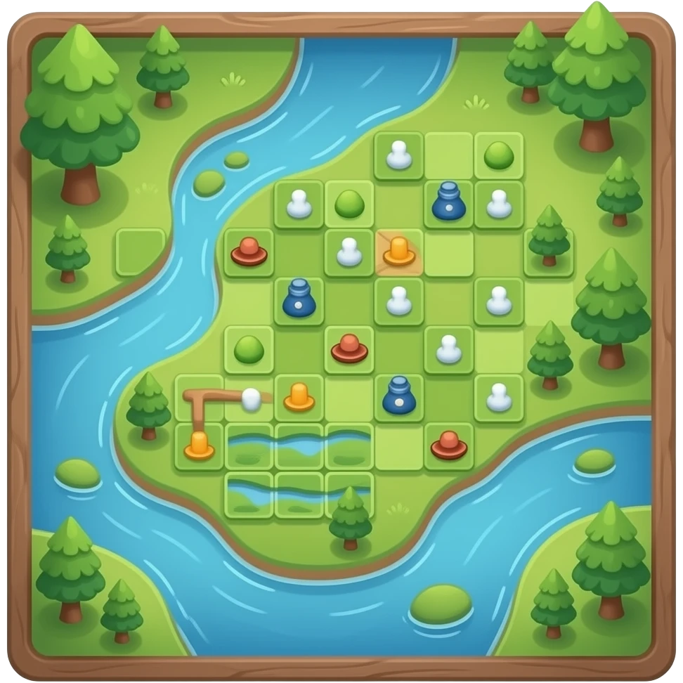 (dont include people) In a game precisely calculated by a program, you simply can’t win. emoji