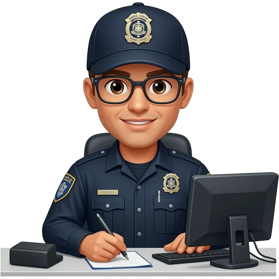 A swat guy that is deskscust emoji