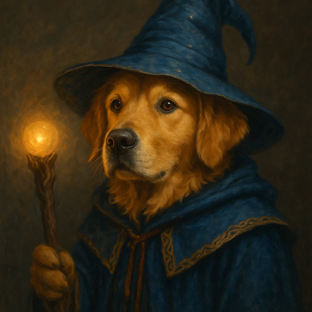 wizard dog4 emoji