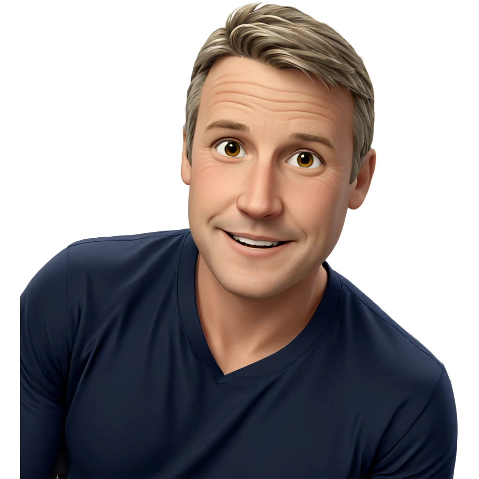 smiling boy in casual attire emoji