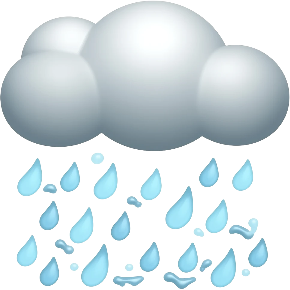 Make it rain emoji
