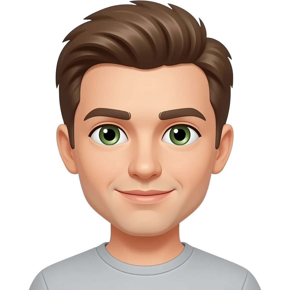 make the eyes green emoji