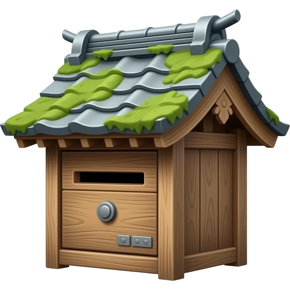 An ancient Japanese mailbox emoji
