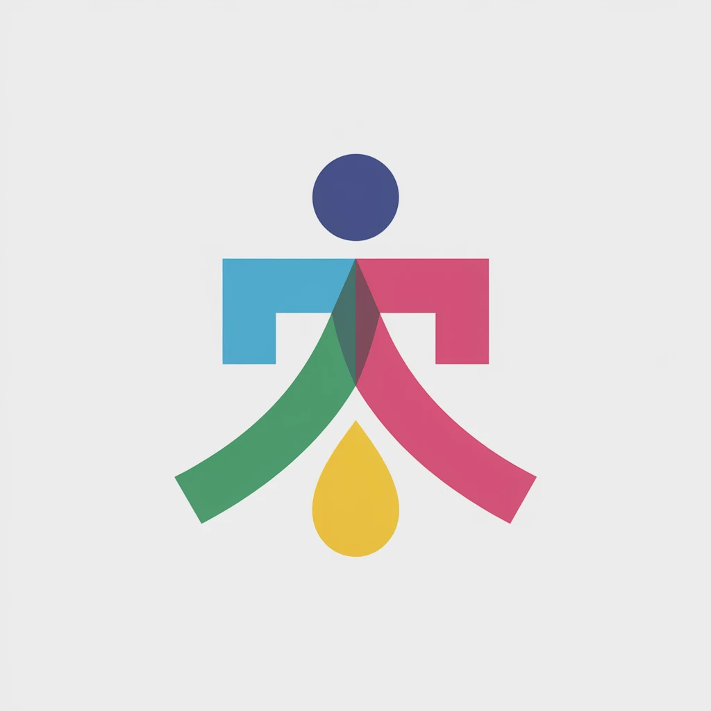 make a colorful logo of "Ideogram V2a" emoji