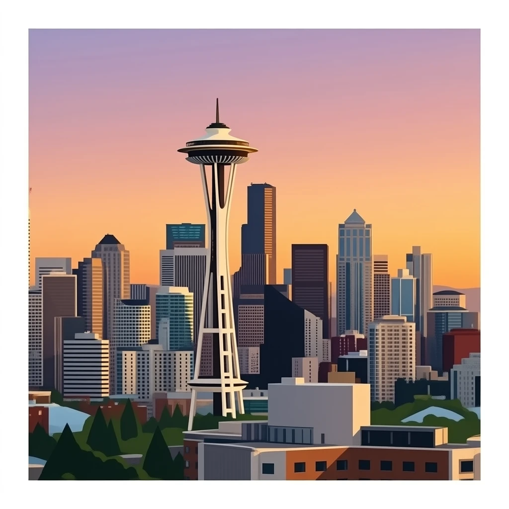 Seattle sunset emoji