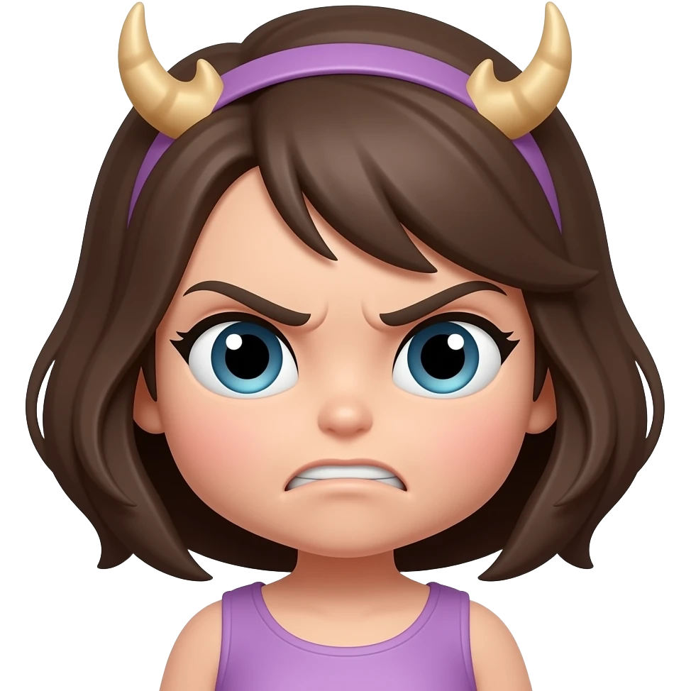 Gacha life mad face🥲🥹 mother emoji