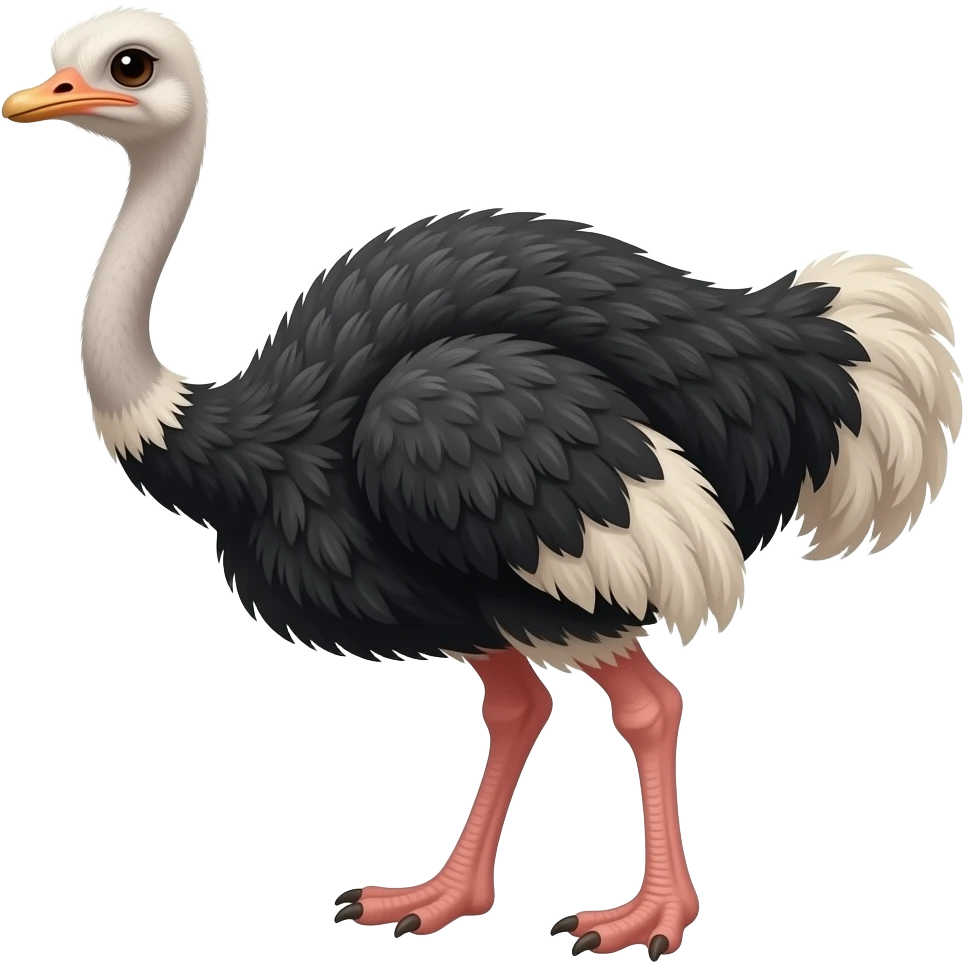 Ostrich emoji