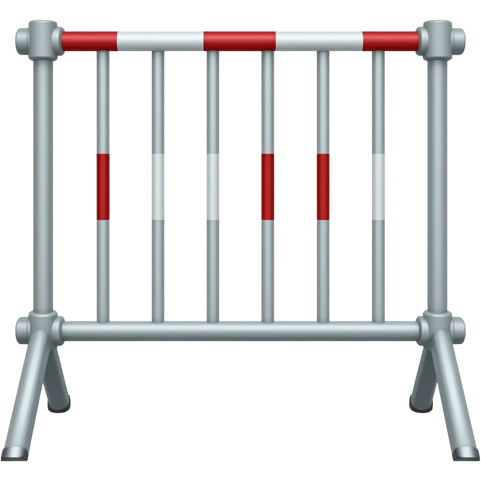 barriere grise simple emoji