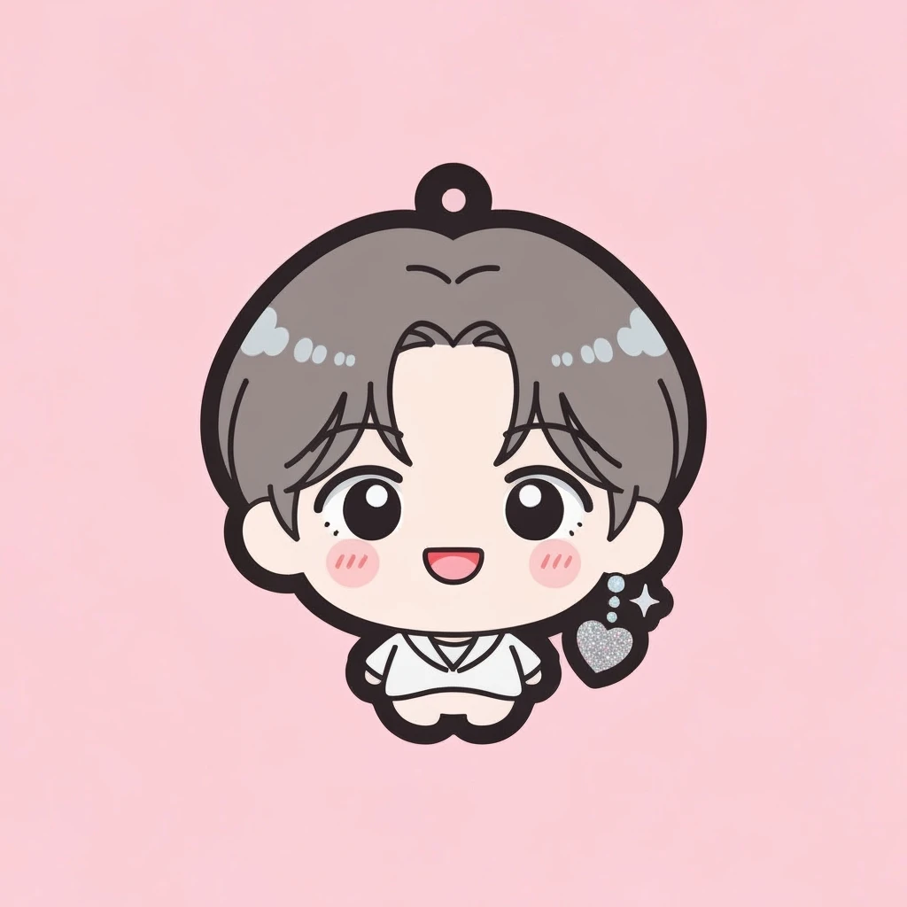 kpop fan charm, cute, expressive, minimal emoji