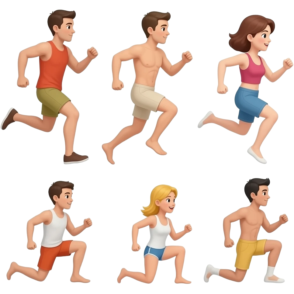7 Naked 🏃🧎🏃🏃🧎🧎🏃🧎🧎🏃 emoji