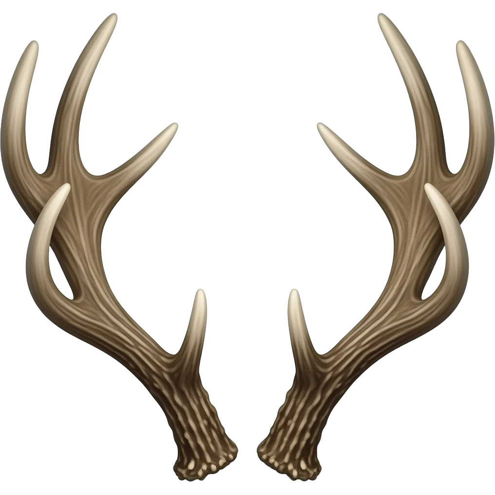 Velvet antler emoji