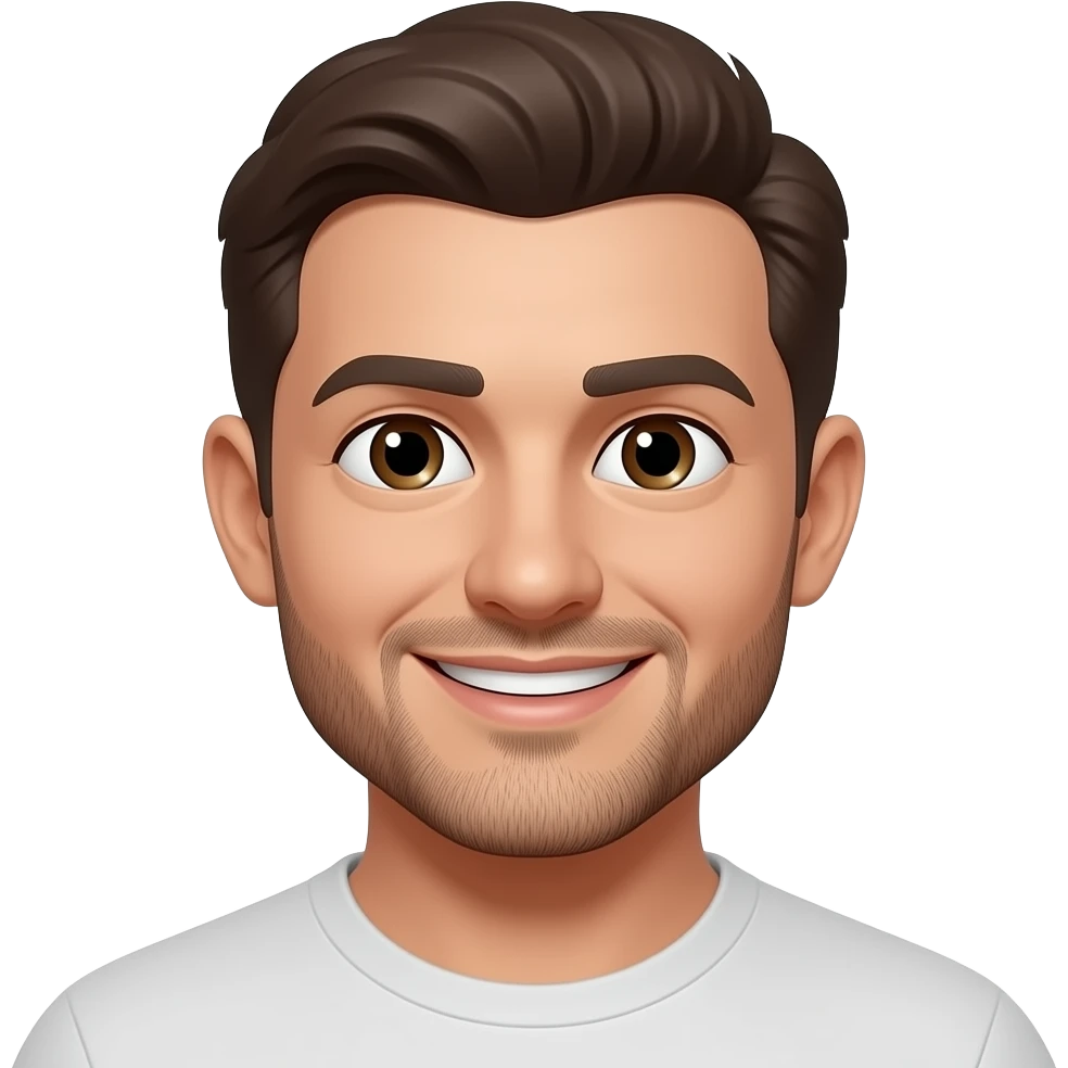 An emoji smirking emoji