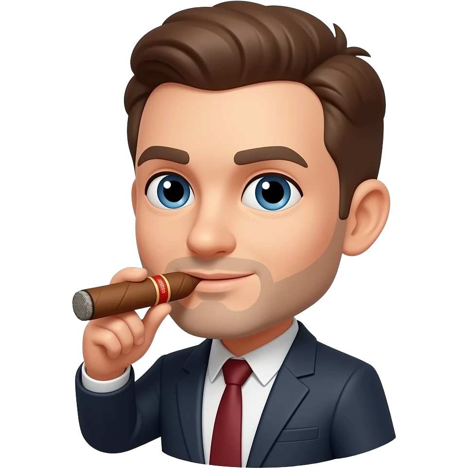 Personalized avatar with a Cigar emoji