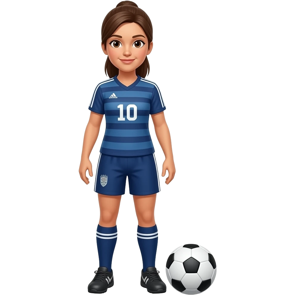 футболистка emoji