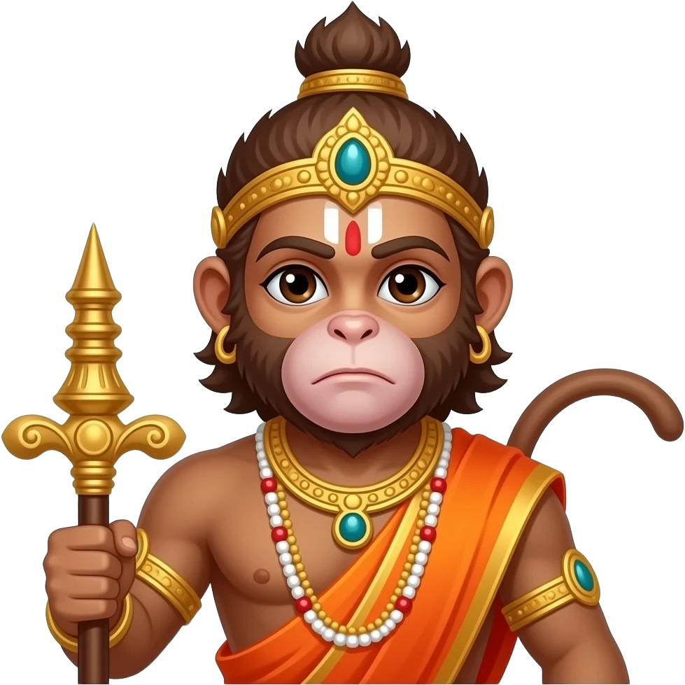 Hanuman ji ka tereshyl emoji