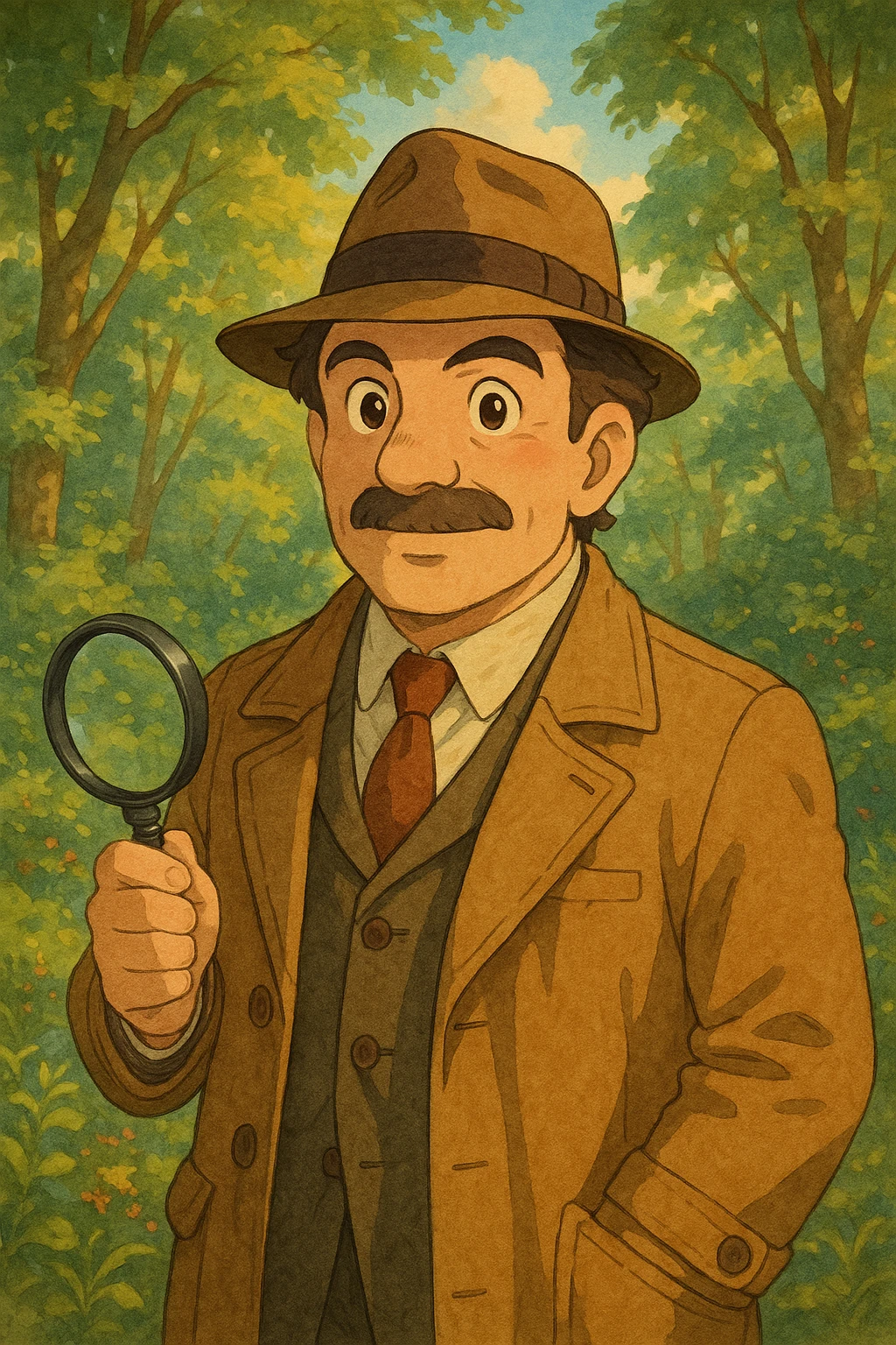 detective with hat emoji