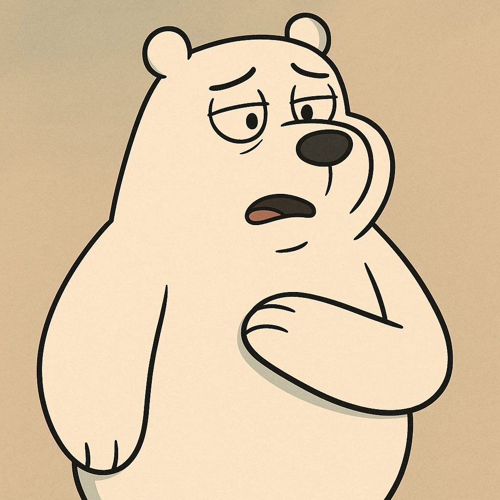 Polar bear emoji