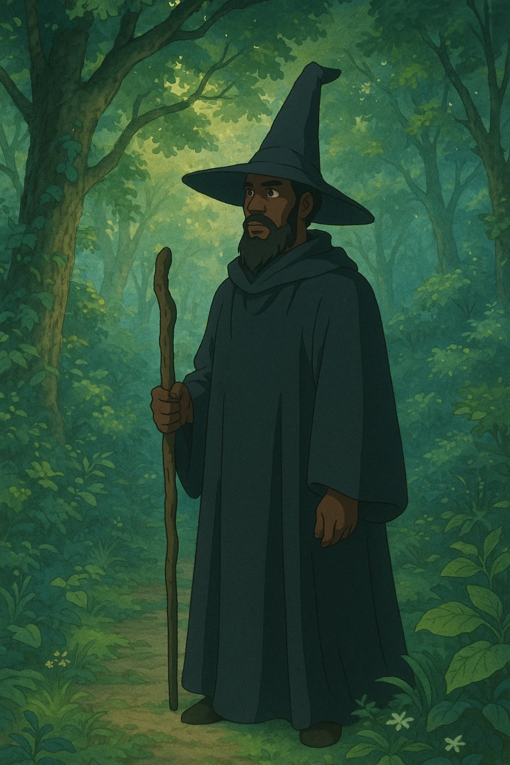 black wizard emoji