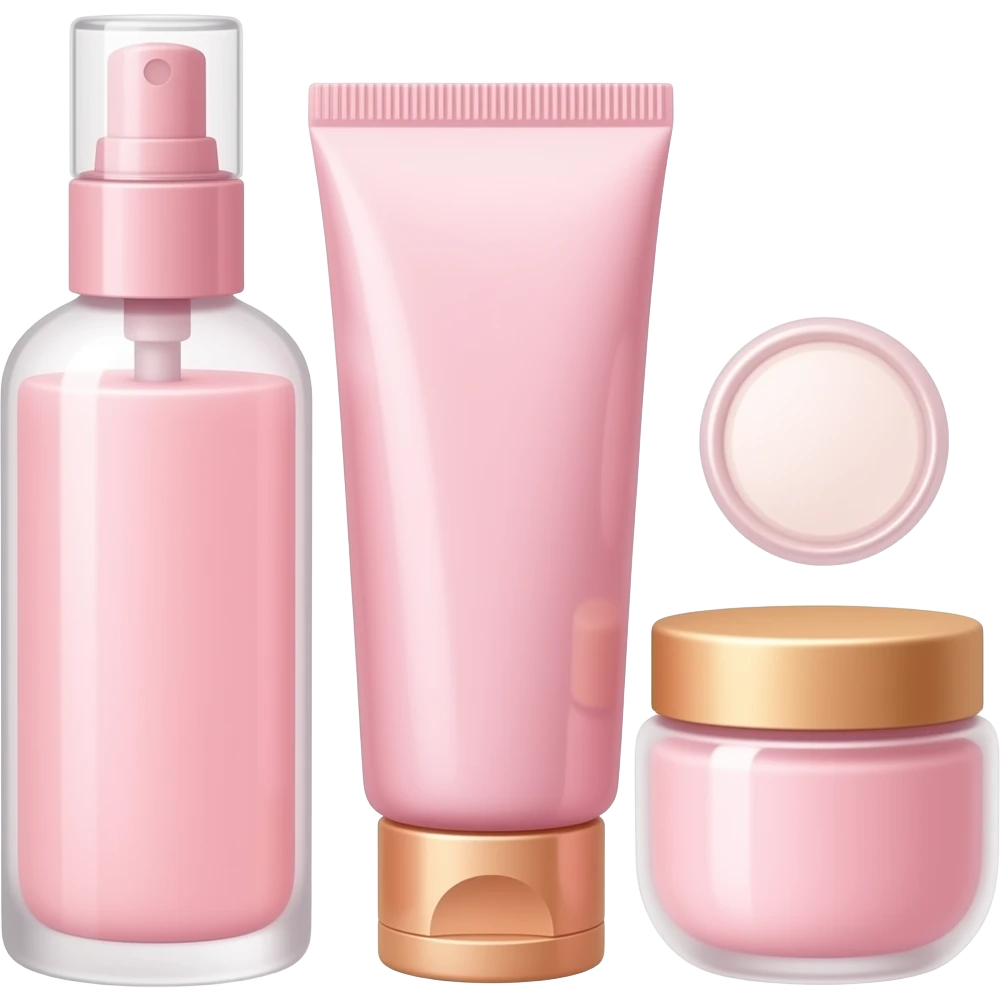 pink skincare emoji