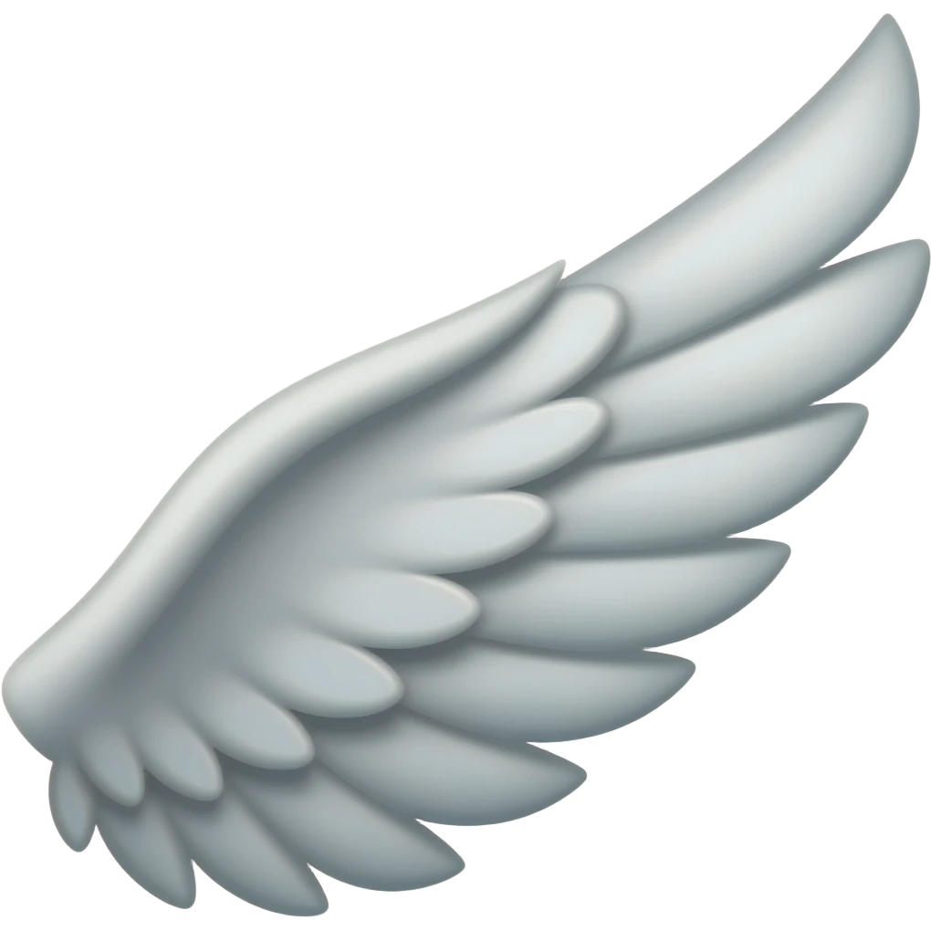 One wing the right one emoji