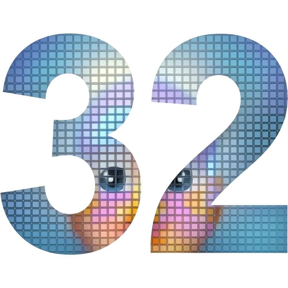 Numberblock 32 emoji