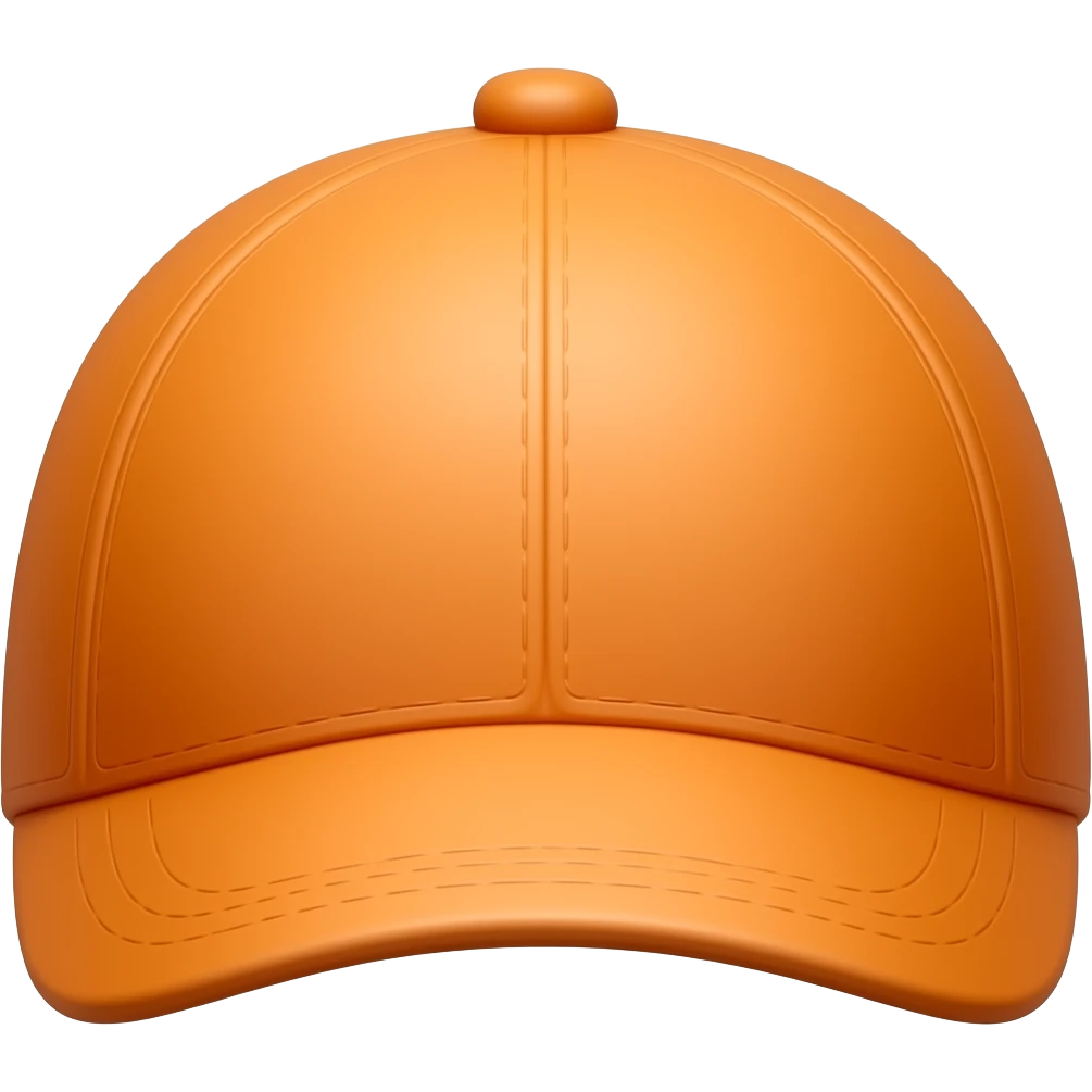 Orange cap emoji