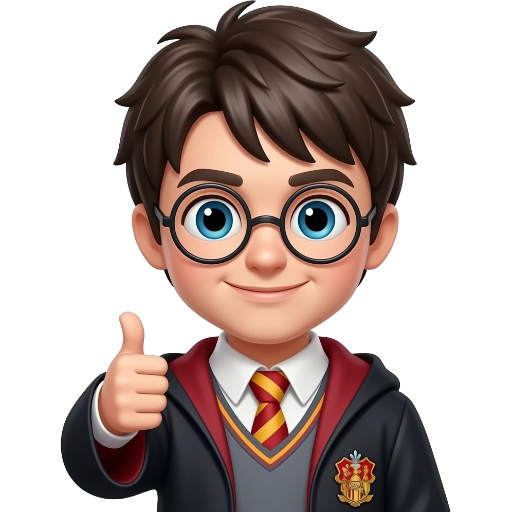 harry potter thumbs up approval emoji