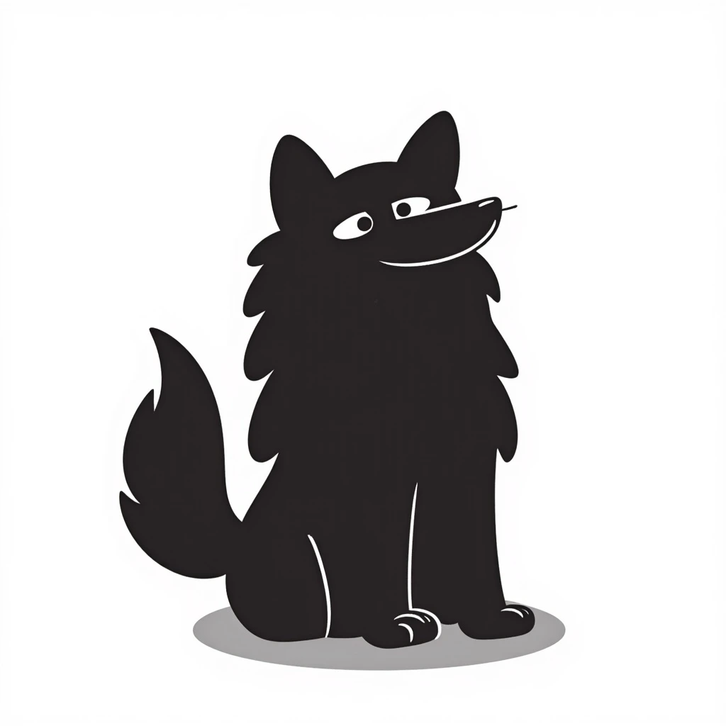 Wolf emoji