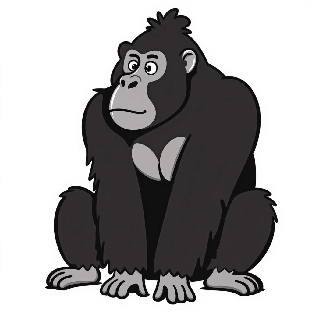 Gorilla emoji